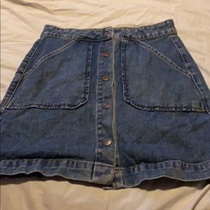 Jean skirt